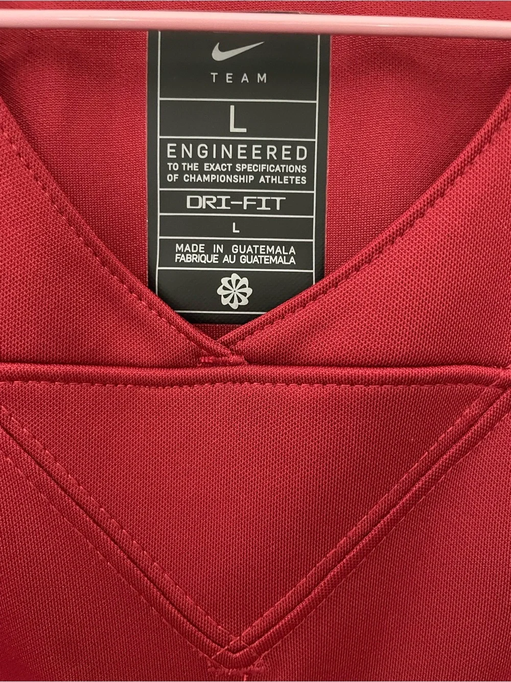 Nike Youth Arkansas Football Jersey - Red & White